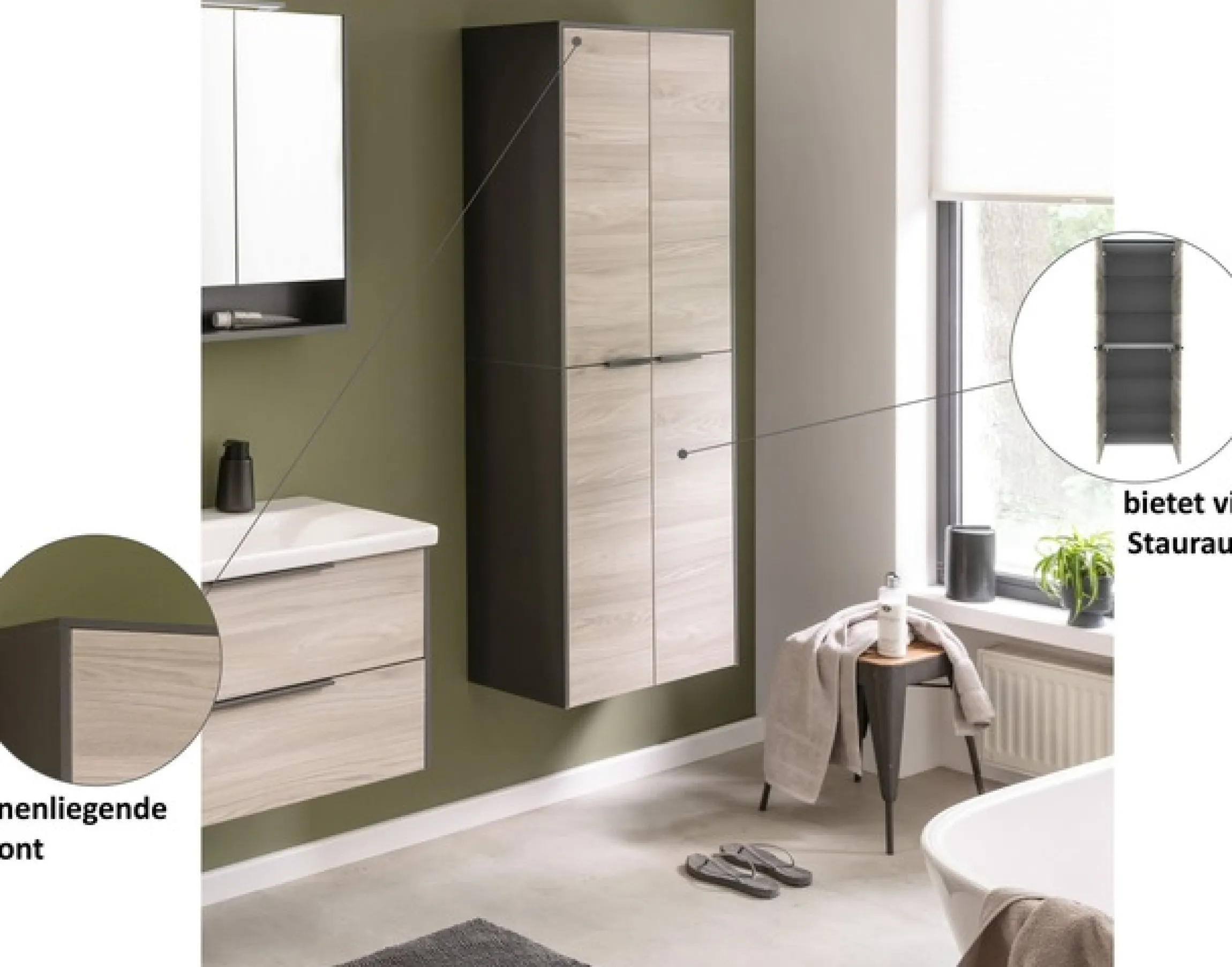 welltime Hochschrank »Novara«