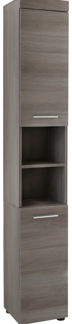 welltime Hochschrank »Royan« Hochschrank mit 2 Türen & 2 Fächern - (B/T/H) 30/31/190 cm