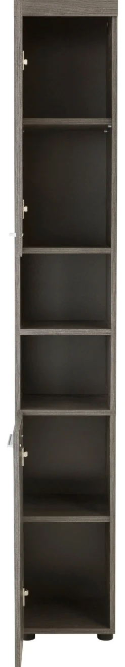 welltime Hochschrank »Royan« Hochschrank mit 2 Türen & 2 Fächern - (B/T/H) 30/31/190 cm
