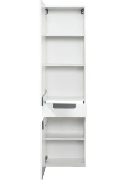welltime Hochschrank »Siena« Breite 40 cm, mit hochglänzenden Fronten in weiß