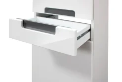 welltime Hochschrank »Siena« Breite 40 cm, mit hochglänzenden Fronten in weiß