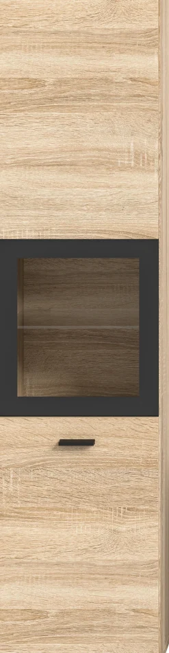 welltime Hochschrank »Tampa, Höhe 125cm, hängend oder stehend montierbar« Badschrank, Bad-Hängeschrank, Badezimmer, Bad-Möbel