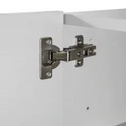 welltime Hochschrank »Vela, Hochschrank, Badschrank schmal, Badezimmerschrank, hängend« 1 Stk. tlg. Breite 30 cm, 2 hochglanzlackierte Türen, 5 verstellbare Fächer