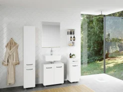 welltime Midischrank »Cosmo« BxTxH: ca. 30x32,5x76,5 cm, 2 Fächer, Türanschlag wechselbar
