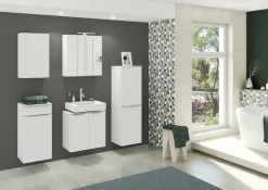 welltime Midischrank »Matera« Breite 40 cm, mit hochwertigen matten MDF-Fronten