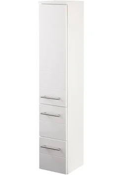 welltime Midischrank »Porto« Breite 25 cm, mit hochglänzenden Fronten
