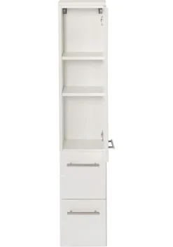 welltime Midischrank »Porto« Breite 25 cm, mit hochglänzenden Fronten