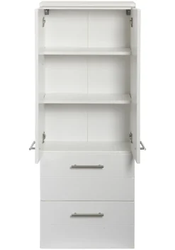 welltime Midischrank »Porto« Breite 50 cm, mit hochglänzenden Fronten