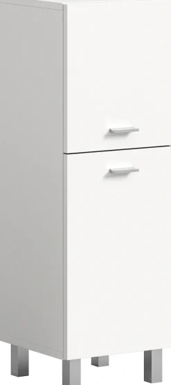 welltime Midischrank »Tampa, Höhe 80cm, hängend oder stehend montierbar« Badschrank, Bad-Möbel, Badezimmer