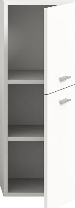 welltime Midischrank »Tampa, Höhe 80cm, hängend oder stehend montierbar« Badschrank, Bad-Möbel, Badezimmer