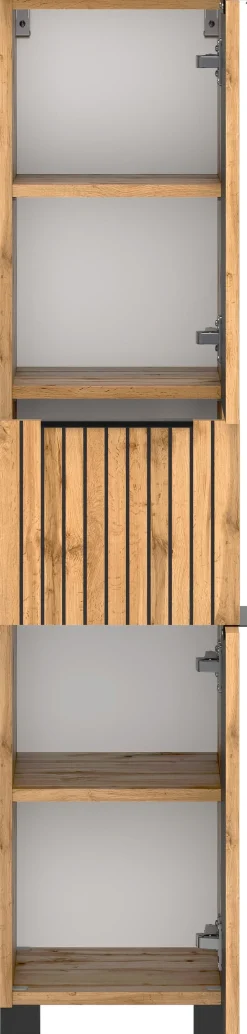 welltime Midischrank Welltime, Breite 30 cm, reversibel, 2 Türen, 1 Auszug