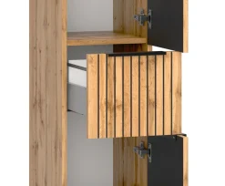 welltime Midischrank Welltime, Breite 30 cm, reversibel, 2 Türen, 1 Auszug