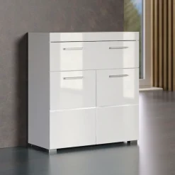 welltime Unterschrank »Avena« Standschrank mit 2 Türen, 1 Schublade - (B/T/H) 73/31/79 cm
