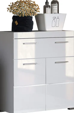 welltime Unterschrank »Avena« Standschrank mit 2 Türen, 1 Schublade - (B/T/H) 73/31/79 cm