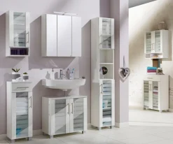 welltime Unterschrank »Jaca« Breite 30 cm, mit MDF Hochglanz-Fronten