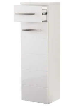 welltime Unterschrank »Porto« Breite 25 cm, mit hochglänzenden Fronten