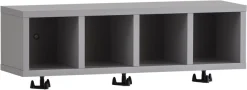 welltime Wandregal »Lugo, Wandregal, melaminharzbeschichtet, Made in Germany, B: 59 cm« Solide Verarbeitung - Dieses Produkt ist in Deutschland gefertigt