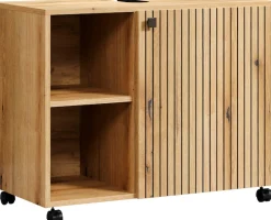 welltime Waschbeckenunterschrank »Amrum« 1 Stk. tlg. Waschtisch auf Rollen - (B/T/H) wahlweise 60-80/42/64 cm