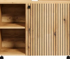 welltime Waschbeckenunterschrank »Amrum« 1 Stk. tlg. Waschtisch auf Rollen - (B/T/H) wahlweise 60-80/42/64 cm