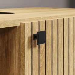 welltime Waschbeckenunterschrank »Amrum« 1 Stk. tlg. Waschtisch auf Rollen - (B/T/H) wahlweise 60-80/42/64 cm