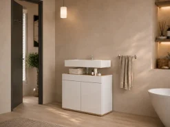 welltime Waschbeckenunterschrank »Garda« 1 Stk. tlg. Made in Italy, viel Stauraum , WBU