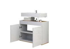 welltime Waschbeckenunterschrank »Garda« 1 Stk. tlg. Made in Italy, viel Stauraum , WBU