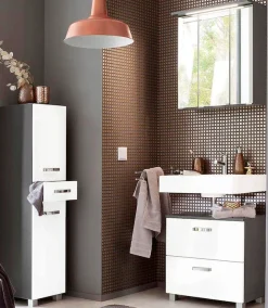 welltime Waschbeckenunterschrank »Ravenna« Breite 60 cm, mit Soft-Close-Funktion