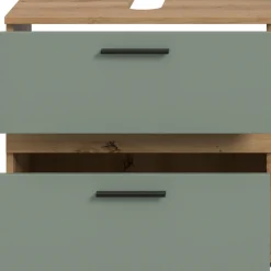 welltime Waschbeckenunterschrank »LUCCA, Breite 60 cm, 2 Schubkästen, hochwertige MDF Front«