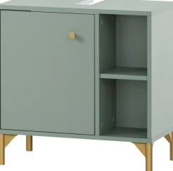 welltime Waschbeckenunterschrank »Ando, Waschbeckenunterschrank, Made in Germany, B: 60,2 cm« Solide Verarbeitung - Dieses Produkt ist in Deutschland gefertigt