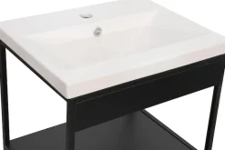 welltime Waschbeckenunterschrank »Lodi« 1 Stk. tlg. Badezimmerregal mit 2 offenen Fächern - (B/T/H) 51/40/80 cm