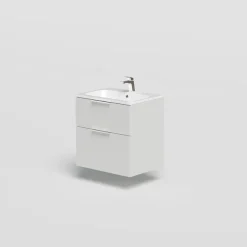 welltime Waschtisch »Ahus« mit Soft-Close-Funktion, Vollauszüge, inkl. Waschbecken Breite 60 cm