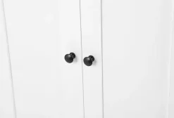 welltime Waschtisch Badmöbel inkl. Keramikbecken , Breite 60 cm mit Türen