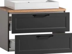 welltime Waschtisch »Lana« Badmöbel inkl. Waschbecken, 80 cm breit