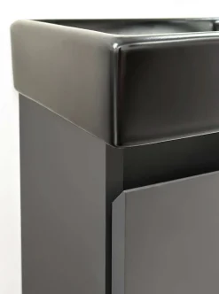 welltime Waschtisch »Mini, Badmöbel, Waschtischunterschrank inkl. Waschbecken« Breite 40cm, mit Soft-Close-Funktion, FSC®-zertifiziert