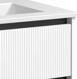 welltime Waschtisch »Urban« mitKeramik Waschbecken, 2 Schubladen mit Softclose, Breite 60 cm