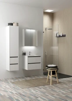 welltime Waschtisch »Urban« mitKeramik Waschbecken, 2 Schubladen mit Softclose, Breite 60 cm