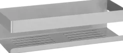 WENKO Badregal »Turbo-Loc® Genova« Wandregal aus hochwertigem Edelstahl, Befestigen ohne Bohren