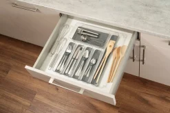 WENKO Besteckkasten »6er« rutschfester Besteckeinsatz für Schubladen, 6 Fächer, Kunststoff