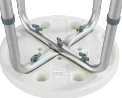 WENKO Duschhocker »Secura« belastbar bis 120 kg höhenverstellbar