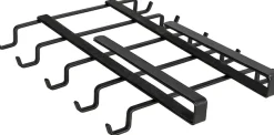 WENKO Küchenregal Schrankeinsatz, Tassenhalter für 10 Tassen, Metall