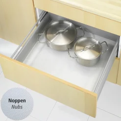 WENKO Schubladenmatte »Modell transparent« Set, 3 Stk. tlg.