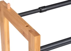 WENKO Schuhregal »Modell Ecori« Schuhschrank mit 2 Ablagen, schmal, ausziehbar und stapelbar