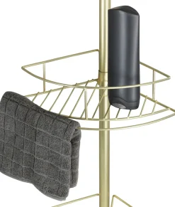 WENKO Teleskopregal »Dolcedo« Eckregal mit 4 Ablagen, höhenverstellbar 65-275 cm