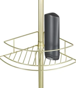 WENKO Teleskopregal »Dolcedo« Eckregal mit 4 Ablagen, höhenverstellbar 65-275 cm