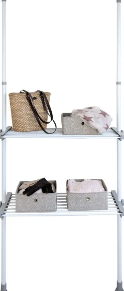 WENKO Teleskopregal »Modell Herkules« ausziehbarer Regalboden, 73-120 cm, passend zur WENKO Herkules-Serie