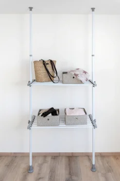 WENKO Teleskopregal »Modell Herkules« ausziehbarer Regalboden, 73-120 cm, passend zur WENKO Herkules-Serie