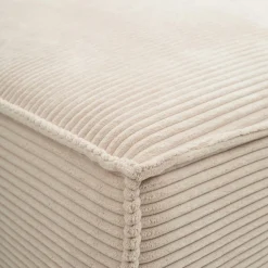 WERK2 Ecksofa »Atlanta-New 295 x 182 cm modern und bequem« Cord, L-Form, XXL, Schlaffunktion, Bettkasten