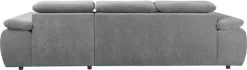 WERK2 Ecksofa »Cosmo 282 x 192 cm modern und bequem« Chenille, L-Form, XXL, Schlaffunktion, Bettkasten