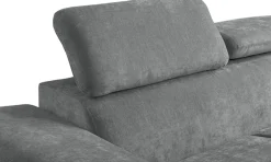 WERK2 Ecksofa »Cosmo 282 x 192 cm modern und bequem« Chenille, L-Form, XXL, Schlaffunktion, Bettkasten