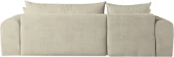 WERK2 Ecksofa »Ewela 265 x 145 cm modern und bequem« Bouclé, L-Form, Schlaffunktion, Bettkasten